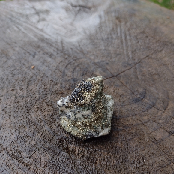 Natural Sphalerite, Pyrite, Quartz 45g Chunk - Picture 3 of 6